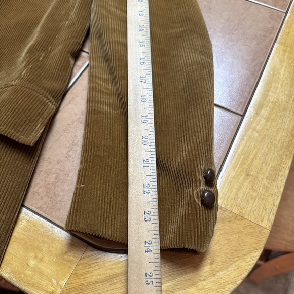 Vintage Kmart Corduroy Blazer Jacket Brown Sz 42R Japan Made 100% Cotton‎ 80s - Picture 9 of 11